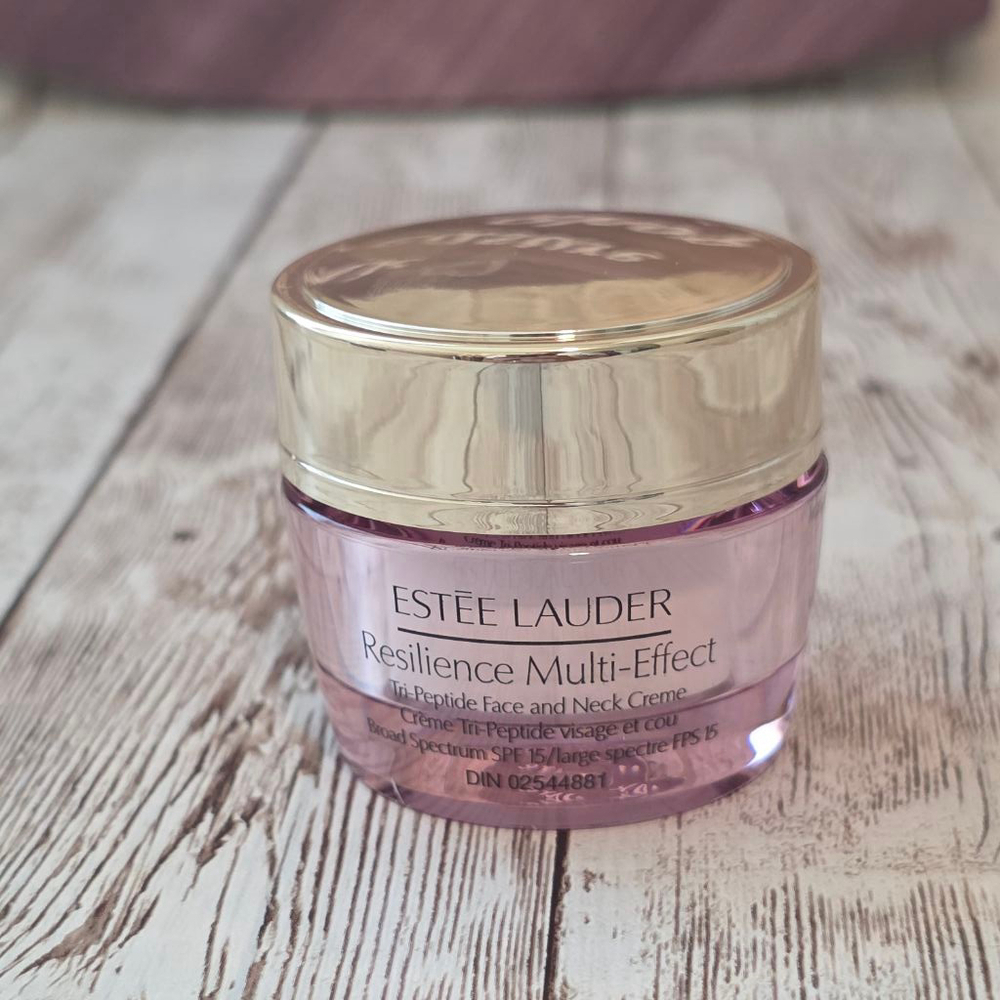 Estee Lauder Resilience Multi-Effect Face and Neck Creme 0.5 oz Pink